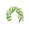 White Color Flower Gajra For Women Hair Pin (HRP221WHT)