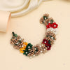 Multi Color Flower Gajra For Women Hair Pin (HRP226MLT)