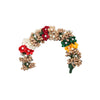 Multi Color Flower Gajra For Women Hair Pin (HRP226MLT)