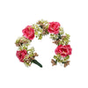 Dark Pink Color Rose Flower Gajra For Women Hair Pin (HRP232DPNK)