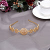 Gold Color Hair Band (HRP234GLD)