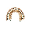 Gold Color Rose Flower Gajra For Women Hair Pin (HRP259GLD)