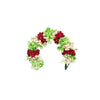 Red Color Flower Gajra For Women Hair Pin (HRP261RED)