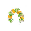 Yellow Color Flower Gajra For Women Hair Pin (HRP261YLW)