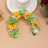 Yellow Color Flower Gajra For Women Hair Pin (HRP261YLW)