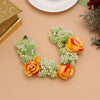 Mustred Yellow Color Flower Gajra For Women Hair Pin (HRP263MYLW)