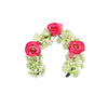 Pink Color Flower Gajra For Women Hair Pin (HRP263PNK)