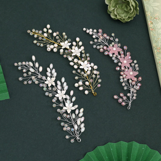 Assorted Color And Design 3 Pieces Of Hair Brooch Pack