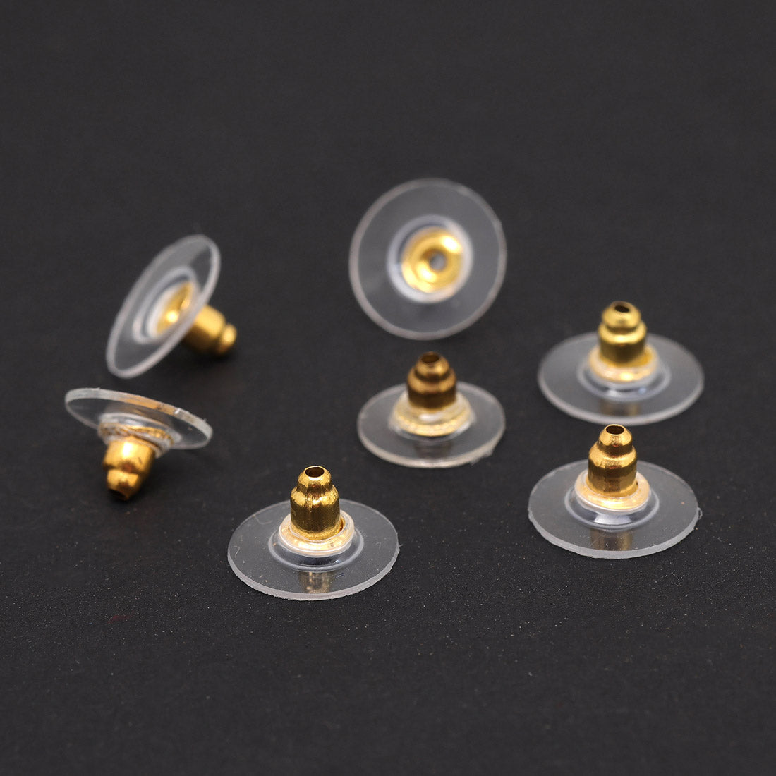 Gold Color Jewellery Raw Material (Aprox Earrings Push Back 1800 Pairs)