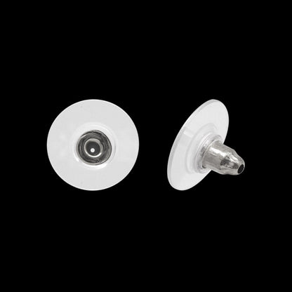 Silver Jewellery Raw Material (Earrings Push Back 50 Pairs)