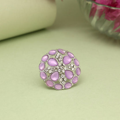 Multi Color Combo of 11 Pieces Of Finger Rings (KBSRCMB229)