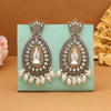 Light Purple Color Kundan Earrings (KDE1033LPRP)