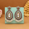 Rani Color Kundan Earrings (KDE1033RNI)