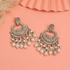 Gold Color Kundan Earrings