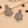 Gold Color Kundan Earrings