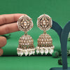 Gold Color Kundan Earrings