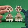 Gold Color Kundan Earrings