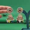 Multi Color Kundan Earrings