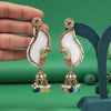 Multi Color Mother Of Pearl Kundan Earrings