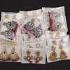 20 Pairs Big Size Assorted Color And Design Kundan Earrings Combo (KDE104CMB)