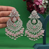 Pink Color Kundan Earrings (KDE930PNK)