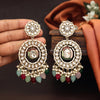 Multi Color Kundan Earrings (KDE963MLT)