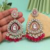 Rani Color Kundan Earrings (KDE964RNI)