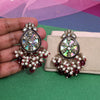 Purple Color Kundan Earrings (KDE978PRP)