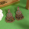 Multi Color Kundan Pakistani Earrings (KDE980MLT)