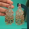 Multi Color Kundan Pakistani Earrings (KDE980MLT)