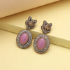 Light Purple Color Kundan Earrings (KDE990LPRP)