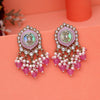 Light Purple Color Kundan Earrings (KDE991LPRP)