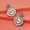 Light Purple Color Kundan Earrings (KDE992LPRP)