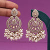 Gold Color Kundan Pakistani Earrings (KDE994GLD)