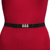 Assorted Color Combo Of 4 Pieces Elastic Waist Belt (Kamarband) For Women//Girls (KMBND109CMB)