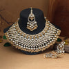 Gold Color Kundan Necklace Set (KN1026GLD)