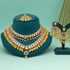 Yellow Color Kundan Necklace Set (KN1358YLW)