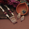 Rani Color Traditional Necklace Set (KN1397RNI)
