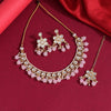 Pink Color Kundan Necklace Set (KN1399PNK)