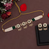 Green Color Choker Kundan Necklace Set (KN1401GRN)