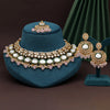 Pink Color Kundan Necklace Set (KN1415PNK)