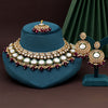 Purple Color Kundan Necklace Set (KN1415PRP)