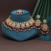 Purple Color Kundan Necklace Set (KN1417PRP)