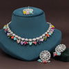 Multi Color Kundan Necklace Set (KN1418MLT)