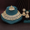 White Color Kundan Necklace Set (KN1421WHT)