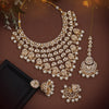 White Color Kundan Necklace Set (KN1426WHT)