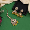 Yellow Color Kundan Necklace Set (KN1426YLW)