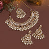 White Color Kundan Necklace Set (KN1427WHT)