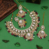 Multi Color Kundan Necklace Set (KN1433MLT)