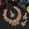 Multi Color Kundan Necklace Set (KN1434MLT)